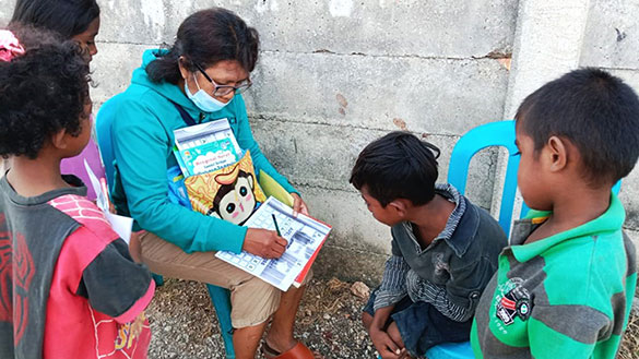 Open Door Ministry Reading House students